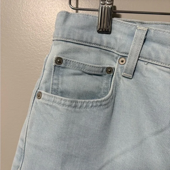 Denim Forum The Arlo High Rise Straight 28l Light Blue Wash - Picture 4 of 15